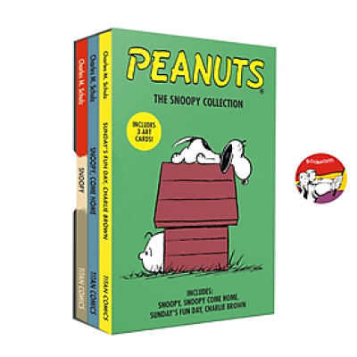 Sách - Snoopy Boxed Set: Snoopy/Snoopy,Come Home/Sunday