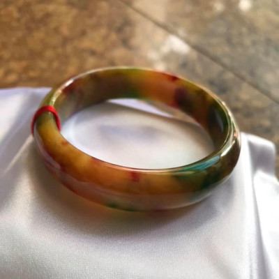 VÒNG BẢN HẸ ĐÁ MÃ NÃO TỨ QUÝ 56 ĐỦ MÀU NỮ 55KG ĐẾN 67KG ĐEO SIZE VÒNG ĐEO VỪA TAY 56 VÒNG NGOÀI 71MM4 ĐỘ DẦY 7MM4 CAO 14MM9