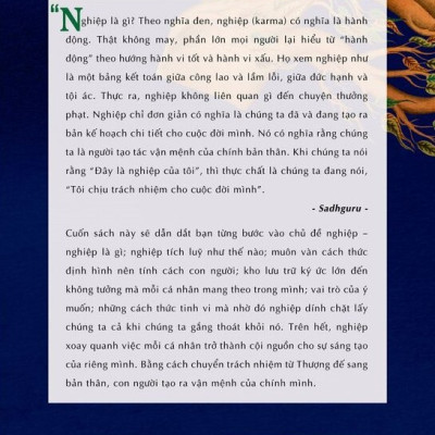 Sách - Kiến tạo bản thân + Nghiệp: Chỉ dẫn kiến tạo vận mệnh của một yogi - Sadhguru - Thái Hà