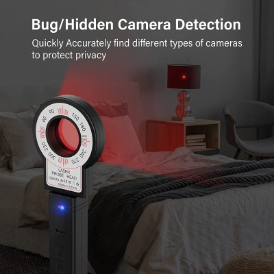 Máy Dò Phát Hiện Theo Dõi Camera, GPS, Định Vị Detector SF18 - Hàng Nhập Khẩu