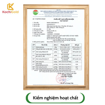 Nano curcumin C3 KochiGold Dạng Bột
