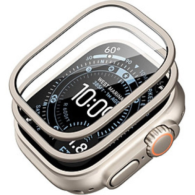 Kính Cường Lực Viền Kim Loại cho Apple Watch Ultra 3 49mm ESR Armorite Screen Protector – Hàng Chính Hãng 