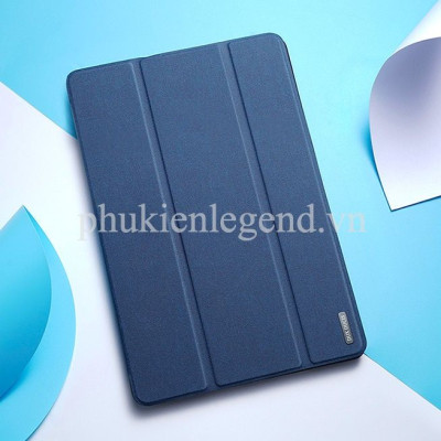 Bao da cho Samsung Tab S7 Fe , Tab S7 Plus , Tab S8 Plus Dux Ducis Domo chính hãng (có khay đựng bút) - Hàng Nhập Khẩu 