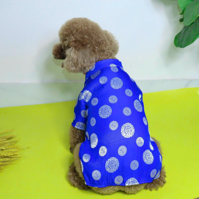 ÁO  DÀI TẾT GẤM THÁI CAO CẤP TỪ 0.5-15KG DÀNH CHO THÚ CƯNG CHÓ MÈO