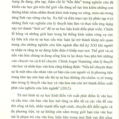 Tự Sự Học Hậu Kinh Điển Ở Việt Nam : Những Chuyển Đổi Hệ Hình Trong Nghiên Cứu Truyện Kể - Tập 1