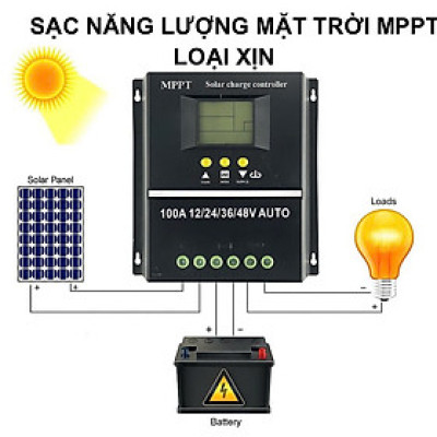 Bộ Sạc MPPT 80A 12V-48V – Bộ Điều Khiển Năng Lượng Mặt Trời Thông Minh, Dành Cho Hệ Solar Gia Đình, đèn trang trí