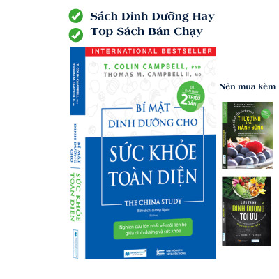 Combo 3 cuốn sách: Bí mật dinh dưỡng + Liệu trình dinh dưỡng + Ăn lành sống mạnh