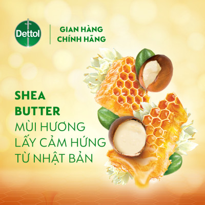 COMBO 2 CHAI SỮA TẮM DETTOL ONZEN MẬT ONG KHÁNG KHUẨN DƯỠNG THỂ VÀ DƯỠNG DA ĐÀO & PHÚC BỒN TỬ (950G/CHAI)