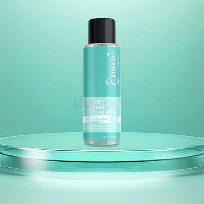Nước tẩy trang Emmié By Happyskin 3 in 1 BI-Phase Micellar Water (400ml) - Hàng chính hãng