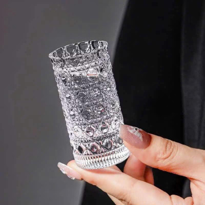 Set 6 ly shot 20ml Diamond hoạ tiết kim cương siêu sang Hàng chính hãng