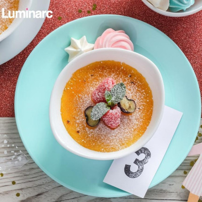 Bộ 4 khay nướng thủy tinh mini Luminarc Smart Cuisine 11cm - N3295*4, dùng lò nướng, lò vi sóng | Hàng chính hãng