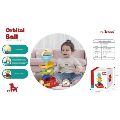 DM620W - DUMOON - Đồ chơi tháp xoay bóng cho trẻ, Trò chơi xoay bóng thú vị Chicken Lays