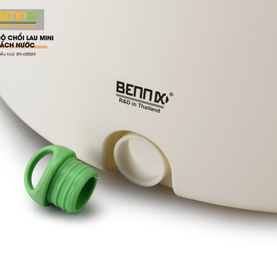 Bộ Chổi Lau Nhà Mini Tách Nước Bẩn Bennix Thailand, Cây Lau Nhà Tự Vắt Thông Minh BN-688SM Kèm Thùng Cao Cấp- Hàng Chính Hãng