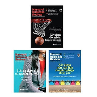 Bộ HBR On - Lãnh Đạo Và Văn Hóa Doanh Nghiệp (3 Cuốn) - Bản Quyền