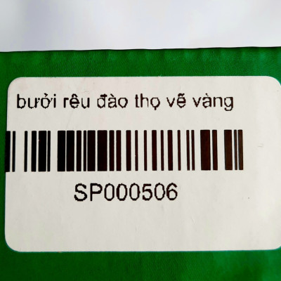 Bộ ấm chén bưởi rêu đào thọ vẽ vàng 24k gốm sứ Bát Tràng cao cấp