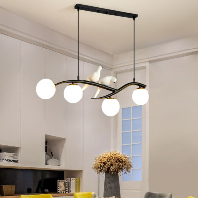 Đèn thả bàn ăn DOVE trang trí không gian phòng ăn hiện đại - Tặng kèm bóng đèn đầy đủ.