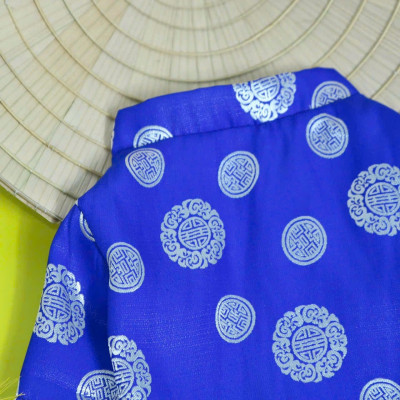 ÁO DÀI TẾT GẤM THÁI CAO CẤP TỪ 0.5-15KG DÀNH CHO THÚ CƯNG CHÓ MÈO