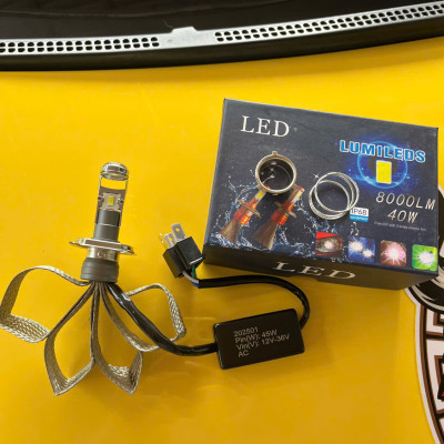 Đèn Bi LED T2 Siêu Sáng Cho Xe Máy Ô Tô – Chiếu Xa Rõ Nét, Tiết Kiệm Điện, Dễ Lắp Đặt