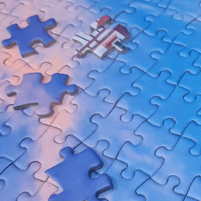 Bộ Tranh Ghép Hình Minh Châu - 60 x 80 cm (1500 Mảnh Ghép) - Khoe Sắc