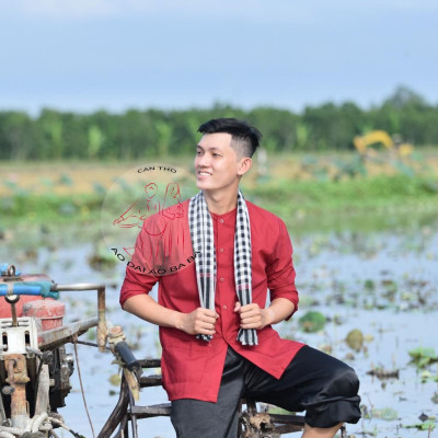 BIG SIZE Bộ bà ba phối áo cate đỏ quần phi đen - Có bộ bà ba Bigsize- may sỉ bà ba toàn quốc - May bộ bà ba theo yêu cầu