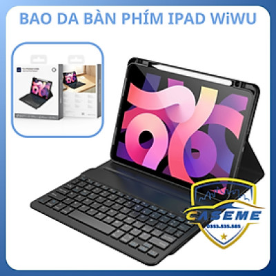 Bao da bàn phím dành cho iPad Air 11 inch M3 2025 Wi Wu MK-006 – 3 trong 1 kèm bút cảm ứng - Hàng nhập khẩu