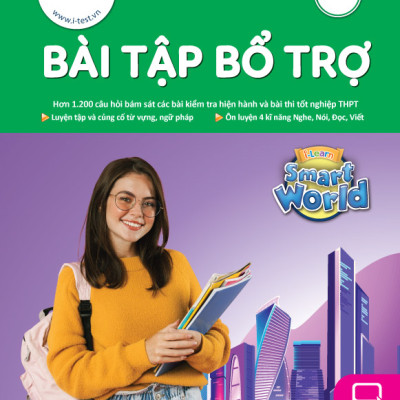 Sách - Dtpbooks - Combo sách bài tập bổ trợ tiếng anh I-learn Smart World THPT