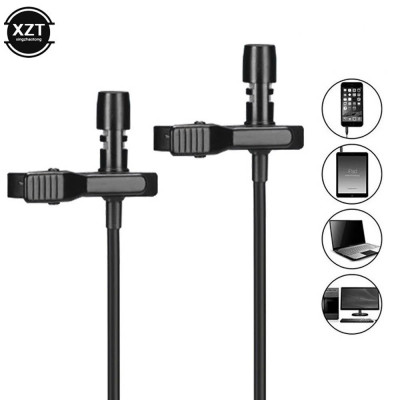 Cặp micro cài áo cho Camera, Gopro, Smartphone Micro kẹp áo thu âm đôi dùng cho điện thoại, laptop, máy tính bảng - Hàng Nhập Khẩu
