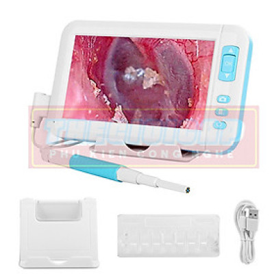 Camera Nội Soi Tai Màn Hình 4,3 inch HD1080P 2.0MP 3,9mm - Dụng Cụ Lấy Ráy Tai Thông Minh Cầm Tay P20 - Hàng Nhập Khẩu