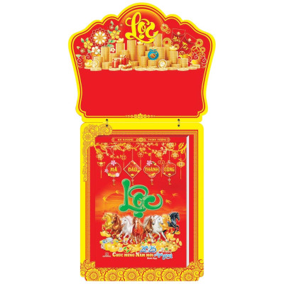 Lịch Bloc Cực Đại 2026 - Mã Đáo Thành Công - Sách Thời Đại STĐ-NST02