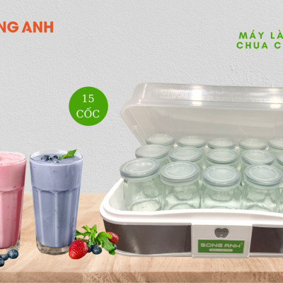 Máy Làm Sữa Chua Hương Vị Truyền Thống Song Anh - Hàng Chính Hãng