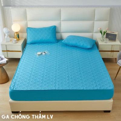 Ga chống thấm ép nhiệt tặng kèm 2 vỏ gối