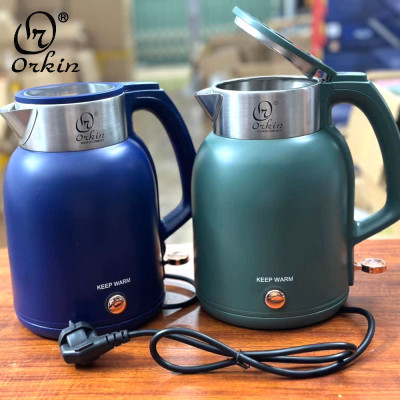 Ấm đun nước siêu tốc Inox 304 giữ nhiệt Orkin Thái Lan OR515 dung tích 2 lít - Hàng chính hãng