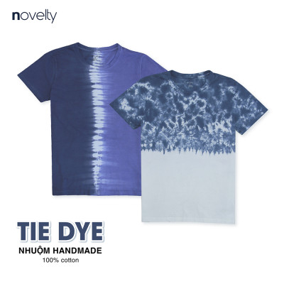 Combo 2 áo thun Tiedye nam Novelty Full Size 100% Cotton