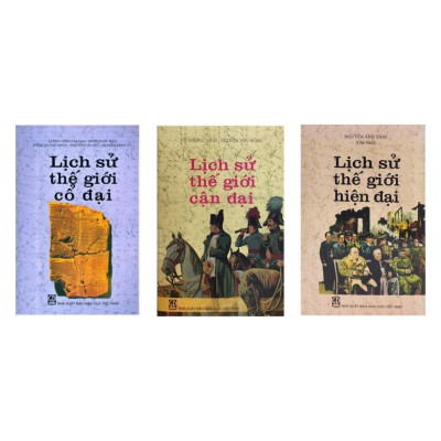 Sách - Combo 3 Cuốn Lịch Sử Thế Giới ( Cổ Đại - Cận Đại - Hiện Đại ) - NXB Giáo Dục - HV