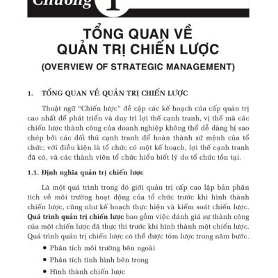 Quản Trị Chiến Lược Từ Tư Duy Đến Thực Thi
