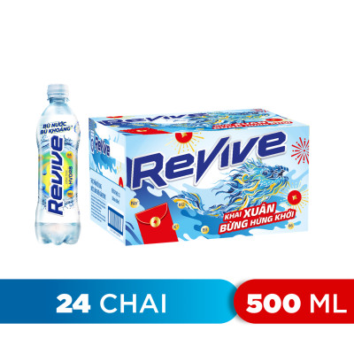 Thùng 24 Chai Nước Giải Khát Revive 500ml