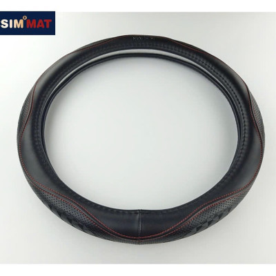Bọc vô lăng cao cấp Macsim mã L38T-2 mới chất liệu da thật - Khâu tay 100% phù hợp các loại xe