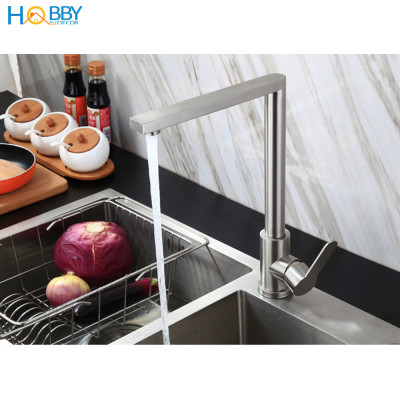 Vòi rửa chén bát nóng lạnh inox 304 Hobby home decor RCDV
