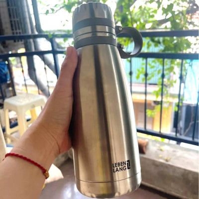 Bình giữ nhiệt Inox 316 Lê Bên Làng LBL1662 dung tích 1100ml kèm lõi lọc trà