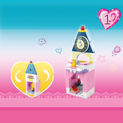 Bộ 6 Đồ Chơi Lắp Ráp Lâu Đài Cổ Tích 6 Trong 1 - Fairy Tale Castle - Toys&Joys 8776 (447 Mảnh Ghép)