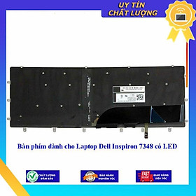 Bàn phím dùng cho Laptop Dell Inspiron 7348 có LED  - Hàng Nhập Khẩu New Seal