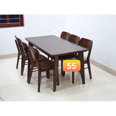 Bàn ăn sồi nga trắng 100% miễn phí vận chuyển nội thành