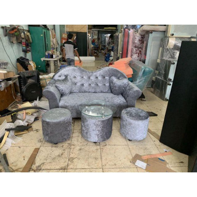 Bộ bàn ghế studio tiệm nail, spa đẹp rẻ