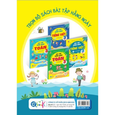 Sách - Bài Tập Hằng Ngày Tiếng Việt 3 - Tập 1 - Cánh Diều (1 cuốn)