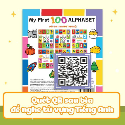 Sách - My First 100 Alphabet - Bảng Chữ Cái Tiếng Việt - Megabook