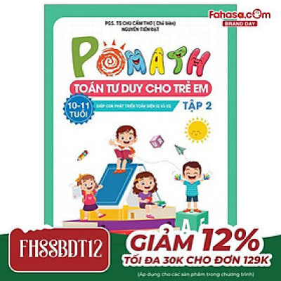 Sách - Pomath - Toán Tư Duy Cho Trẻ Em - 10-11 Tuổi - Tập 2