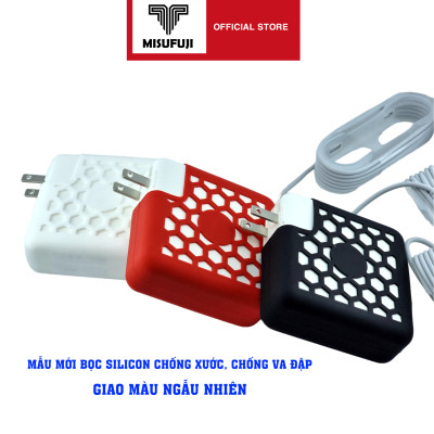 Adapter Sạc dành cho Macbook Pro Macbook Air 2008 2009 2010 2011 - Mẫu mới bọc Silicon chống xước chống va đập - Hàng Nhập Khẩu New Seal