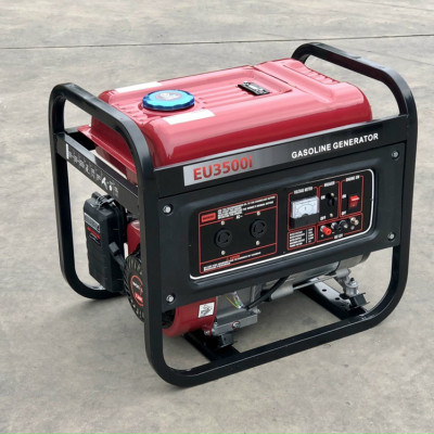 Máy phát điện ABG Wonju EU3500i - Máy Phát Điện Chạy Xăng Công Suất 3Kw Bình Nhiên Liệu Lớn Mức Độ Tiêu Thụ Nhiên Liệu Thấp Tiết Kiệm Điện An Toàn Với Môi Trường Có Thể Khởi Động Bằng Cách Gật Nổ Hoặc Đề