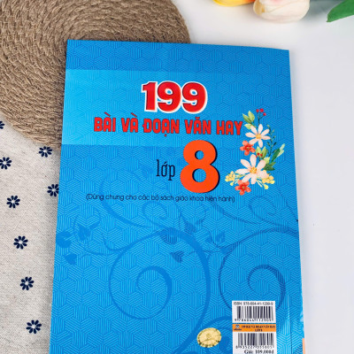 Sách - 199 Bài Và Đoạn Văn Hay Lớp 8 (Biên soạn theo chương trình GDPT mới) - ndbooks