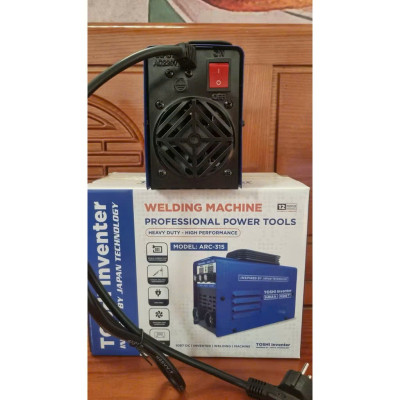 Máy hàn mini ARC - 315 6 tụ. Máy hàn gia đình, hàn que 1.6-3.2. TẶNG bộ dây hàn+ kẹp mát+ gõ xỉ+kính hàn+ que hàn - Bảo Hành 12 tháng